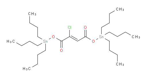 bis(tributylstannyl) 2-chlorofumarate
