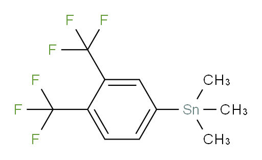 (3,4-bis(trifluoromethyl)phenyl)trimethylstannane