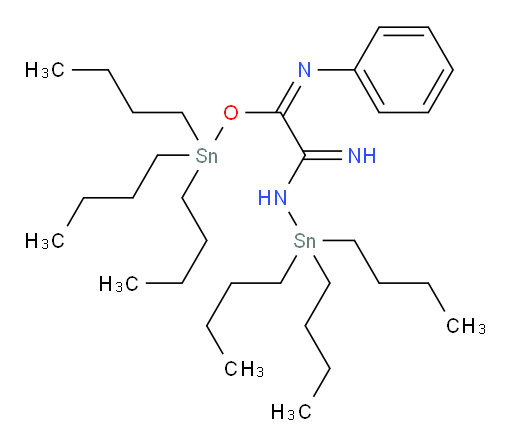 (E)-tributylstannyl 2-imino-N-phenyl-2-((tributylstannyl)amino)acetimidate