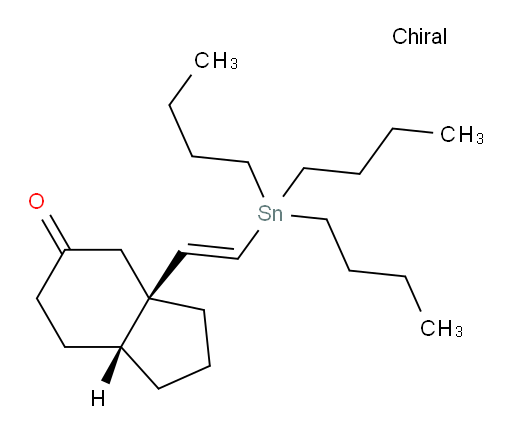 (3aR,7aR)-3a-((E)-2-(tributylstannyl)vinyl)hexahydro-1H-inden-5(6H)-one