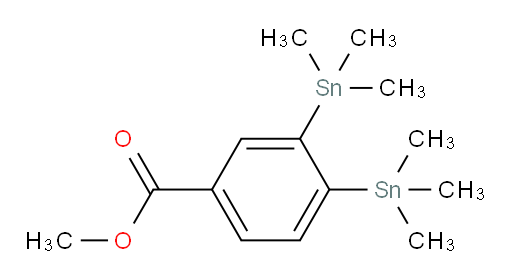 methyl 3,4-bis(trimethylstannyl)benzoate