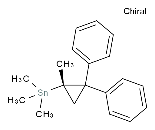 (S)-trimethyl(1-methyl-2,2-diphenylcyclopropyl)stannane