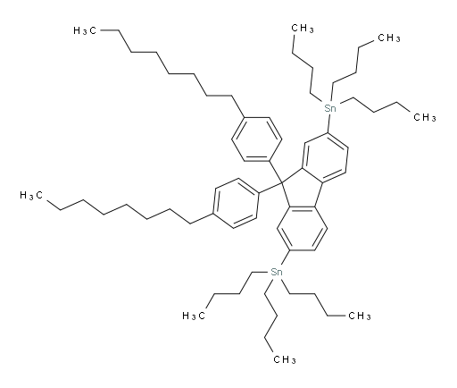 (9,9-bis(4-octylphenyl)-9H-fluorene-2,7-diyl)bis(tributylstannane)