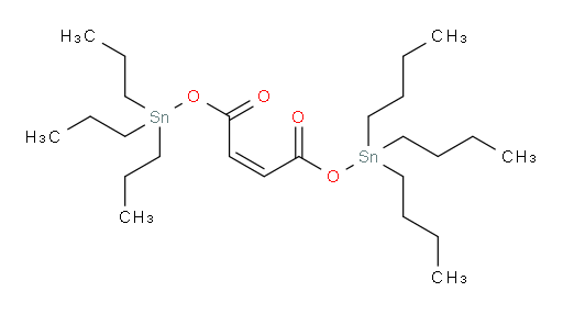 tributylstannyl (tripropylstannyl) maleate