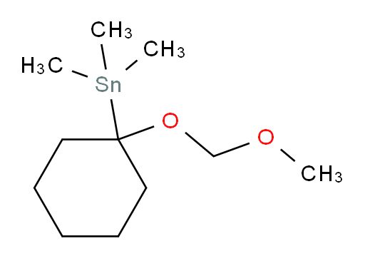 (1-(methoxymethoxy)cyclohexyl)trimethylstannane