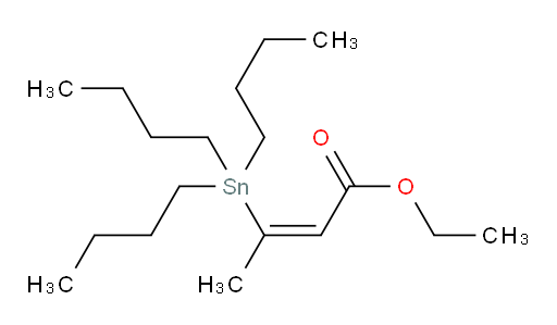(Z)-ethyl 3-(tributylstannyl)but-2-enoate