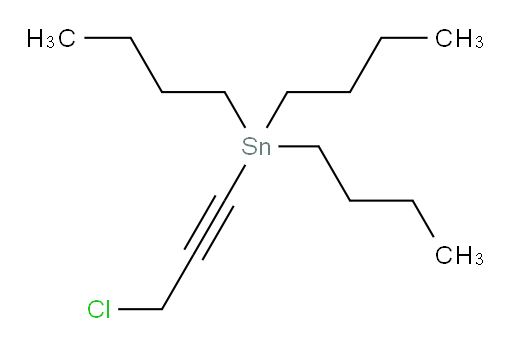 tributyl(3-chloroprop-1-yn-1-yl)stannane