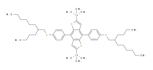 (4,8-bis(4-((2-butyloctyl)thio)phenyl)benzo[1,2-b:4,5-b']dithiophene-2,6-diyl)bis(trimethylstannane)