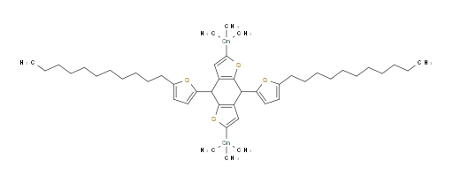 (4,8-bis(5-undecylthiophen-2-yl)-4,8-dihydrobenzo[1,2-b:4,5-b']dithiophene-2,6-diyl)bis(trimethylstannane)
