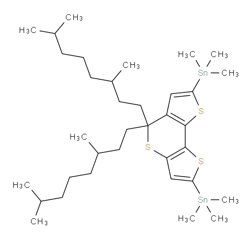 (5,5-bis(3,7-dimethyloctyl)-5H-dithieno[3,2-b:2',3'-d]thiopyran-2,7-diyl)bis(trimethylstannane)