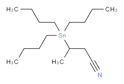 3-(tributylstannyl)butanenitrile
