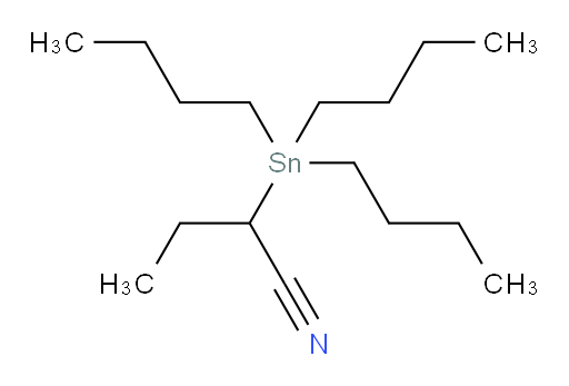 2-(tributylstannyl)butanenitrile