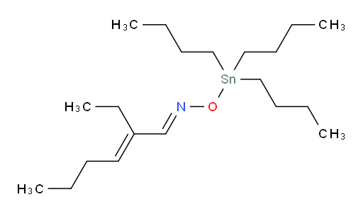 (1E,2E)-2-ethylhex-2-enal O-tributylstannyl oxime