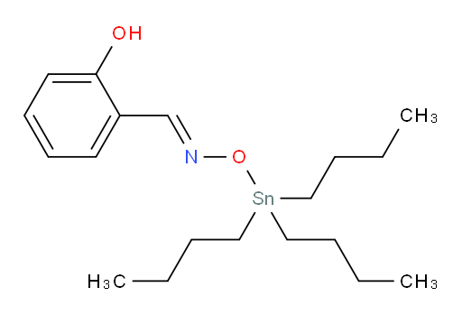 (E)-2-hydroxybenzaldehyde O-tributylstannyl oxime