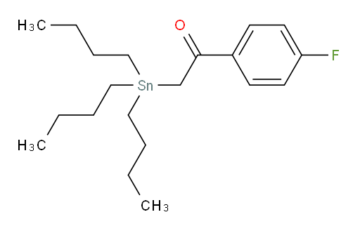 1-(4-氟苯基)-2-(三丁基锡基)乙酮