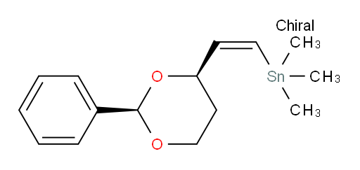 三甲基((Z)-2-((2R,4R)-2-苯基-1,3-二噁烷-4-基)乙烯基)锡烷