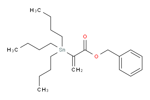 benzyl 2-(tributylstannyl)acrylate