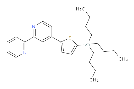 4-(5-(tributylstannyl)thiophen-2-yl)-2,2'-bipyridine