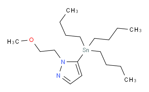 1-(2-甲氧基乙基)-5-(三丁基锡基)-1H-吡唑