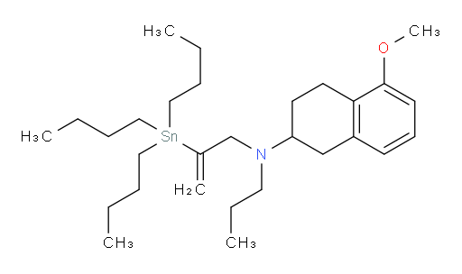 5-methoxy-N-propyl-N-(2-(tributylstannyl)allyl)-1,2,3,4-tetrahydronaphthalen-2-amine