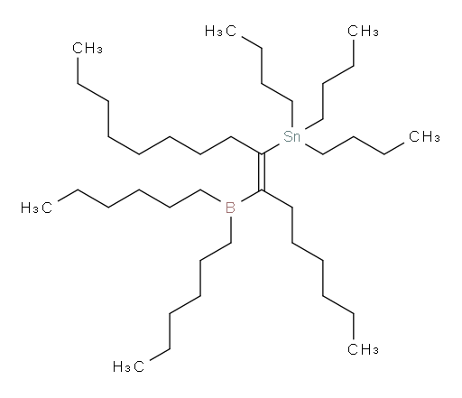 (Z)-tributyl(7-(dihexylboryl)hexadec-7-en-8-yl)stannane