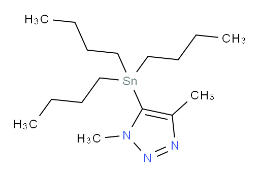 1,4-二甲基-5-(三丁基锡基)-1H-1,2,3-三氮唑