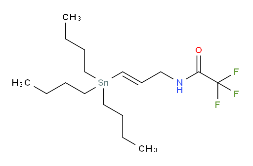 (E)-2,2,2-trifluoro-N-(3-(tributylstannyl)allyl)acetamide