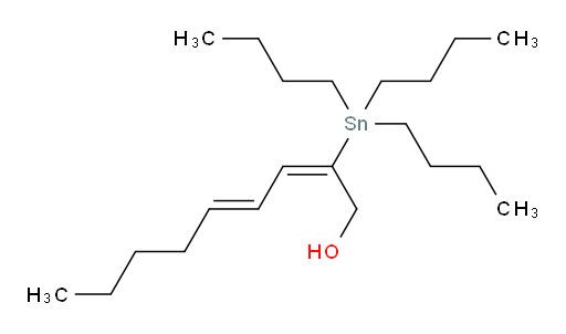 (2E,4E)-2-(tributylstannyl)nona-2,4-dien-1-ol
