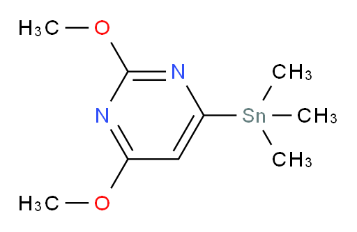 2,4-dimethoxy-6-(trimethylstannyl)pyrimidine