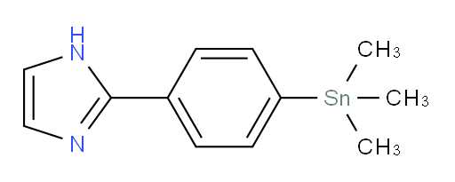 2-(4-(trimethylstannyl)phenyl)-1H-imidazole