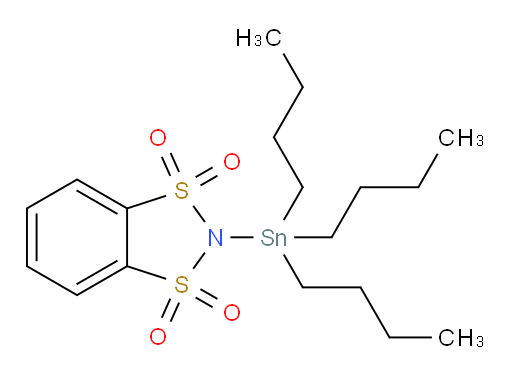2-(tributylstannyl)benzo[d][1,3,2]dithiazole 1,1,3,3-tetraoxide