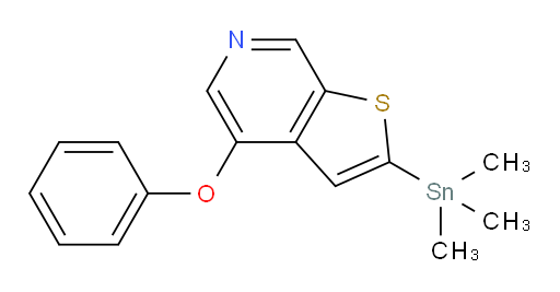 4-phenoxy-2-(trimethylstannyl)thieno[2,3-c]pyridine