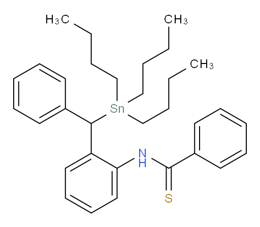 N-(2-(phenyl(tributylstannyl)methyl)phenyl)benzothioamide
