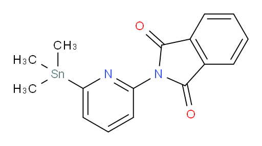 2-(6-(trimethylstannyl)pyridin-2-yl)isoindoline-1,3-dione