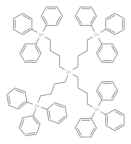 tetrakis(4-(triphenylstannyl)butyl)stannane