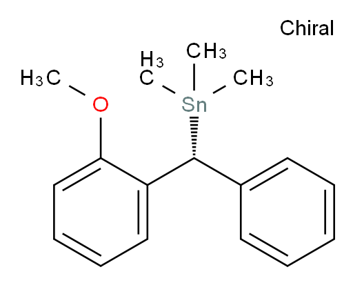 (R)-((2-methoxyphenyl)(phenyl)methyl)trimethylstannane