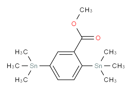 methyl 2,5-bis(trimethylstannyl)benzoate