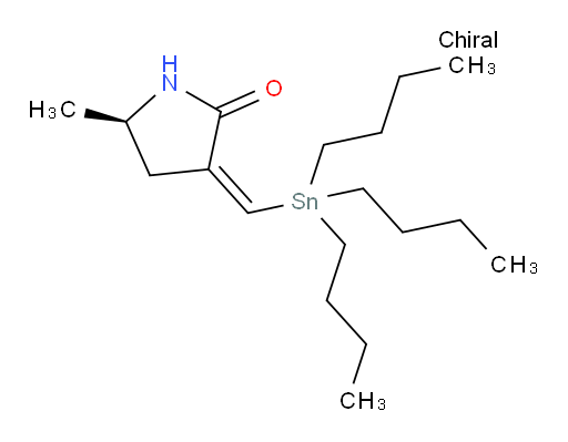 (R,Z)-5-methyl-3-((tributylstannyl)methylene)pyrrolidin-2-one