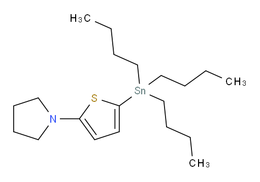 1-(5-(tributylstannyl)thiophen-2-yl)pyrrolidine