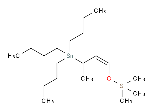 (Z)-trimethyl((3-(tributylstannyl)but-1-en-1-yl)oxy)silane