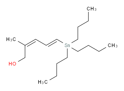 (2Z,4E)-2-methyl-5-(tributylstannyl)penta-2,4-dien-1-ol