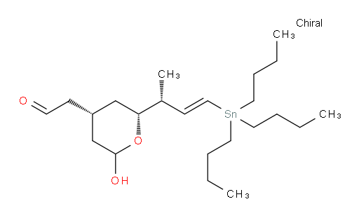 2-((4S,6R)-2-hydroxy-6-((R,E)-4-(tributylstannyl)but-3-en-2-yl)tetrahydro-2H-pyran-4-yl)acetaldehyde