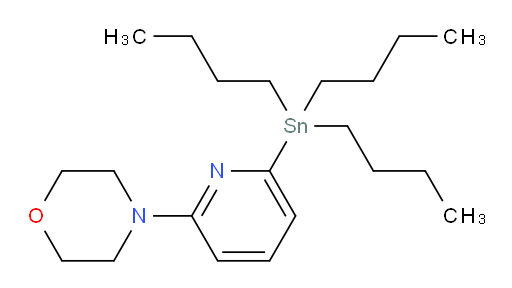4-(6-(tributylstannyl)pyridin-2-yl)morpholine
