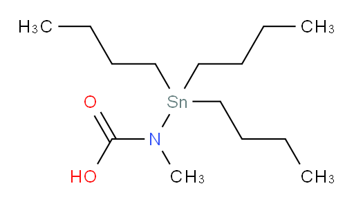 methyl(tributylstannyl)carbamic acid