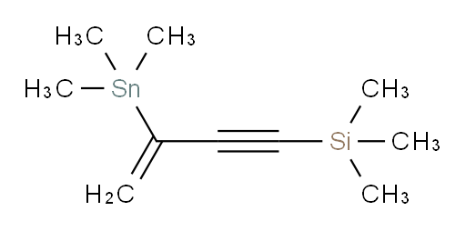 trimethyl(3-(trimethylstannyl)but-3-en-1-yn-1-yl)silane