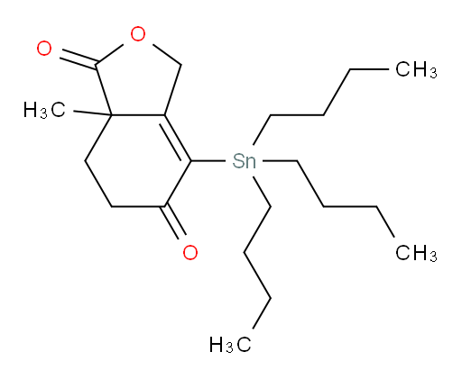 7a-methyl-4-(tributylstannyl)-7,7a-dihydroisobenzofuran-1,5(3H,6H)-dione