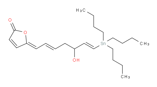 (Z)-5-((2E,6E)-5-hydroxy-7-(tributylstannyl)hepta-2,6-dien-1-ylidene)furan-2(5H)-one