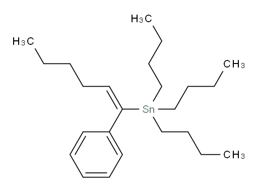 (E)-tributyl(1-phenylhex-1-en-1-yl)stannane