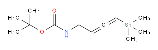 tert-butyl (4-(trimethylstannyl)buta-2,3-dien-1-yl)carbamate