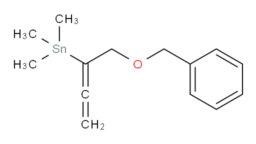 (1-(benzyloxy)buta-2,3-dien-2-yl)trimethylstannane